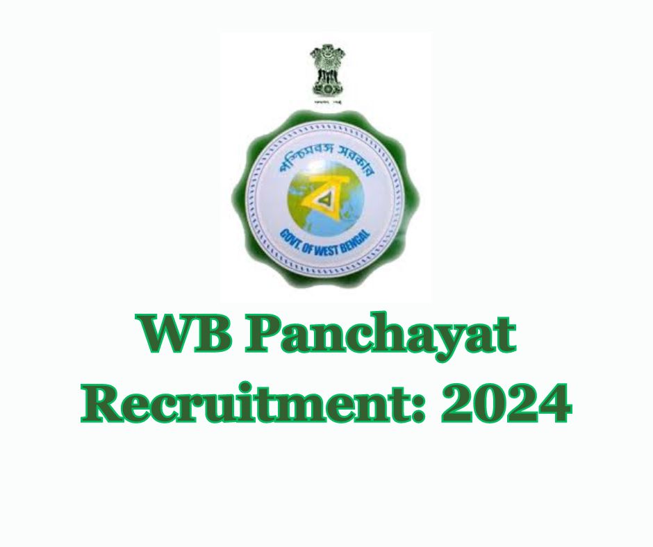WB Panchayat Recruitment 2024